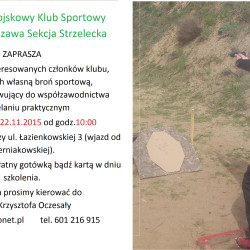 Strzelanie Praktyczne - Kurs