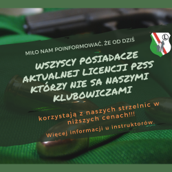 Informacja dla NIE-Klubowiczów