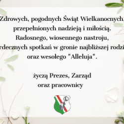Wesołych Świąt Wielkanocnych 2021