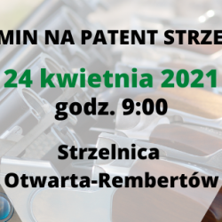 Egzamin na Patent Strzelecki 24.04.2021 r.