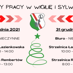 Godziny pracy w Wigilię i Święta