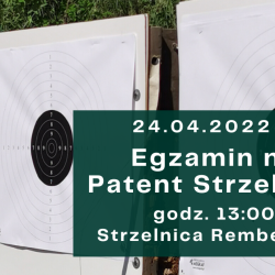 Egzamin na Patent Strzelecki 24.04.2022 r.