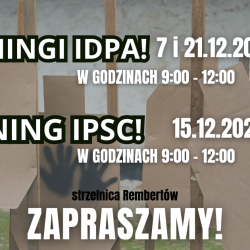 Treningi IDPA i IPSC - Grudzień 2024