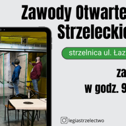 3 listopada 2022 r.  Zawody Otwarte Sekcji Strzeleckiej