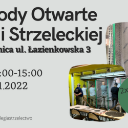 13 listopada 2022 r.  Zawody Otwarte Sekcji Strzeleckiej