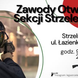 20 grudnia 2022 r.  Zawody Otwarte Sekcji Strzeleckiej