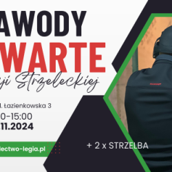 24 listopada 2024 r.  Zawody Otwarte Sekcji Strzeleckiej