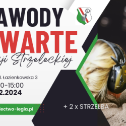 8 grudnia 2024 r.  Zawody Otwarte Sekcji Strzeleckiej