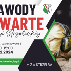 21 grudnia 2024 r.  Zawody Otwarte Sekcji Strzeleckiej