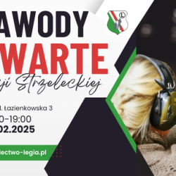 13 Lutego 2025 r.  Zawody Otwarte Sekcji Strzeleckiej