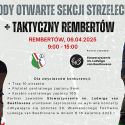 6 kwietnia 2025 r.  Zawody Otwarte Sekcji Strzeleckiej