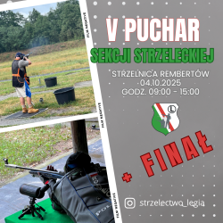 4 października 2025 r. - V Puchar Sekcji Strzeleckiej 2025 - FINAŁ