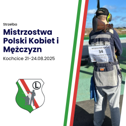 Mistrzostwa Polski Kobiet i Mężczyzn 21-24.08.2025