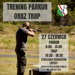 Trening PARKUR oraz TRAP