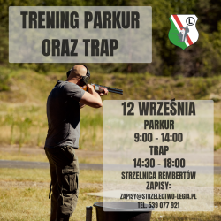 Trening Parkur oraz Trap