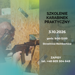 Szkolenie karabinek praktyczny - 03.10.2026
