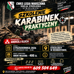 Szkolenie karabinek praktyczny - 03.10.2026